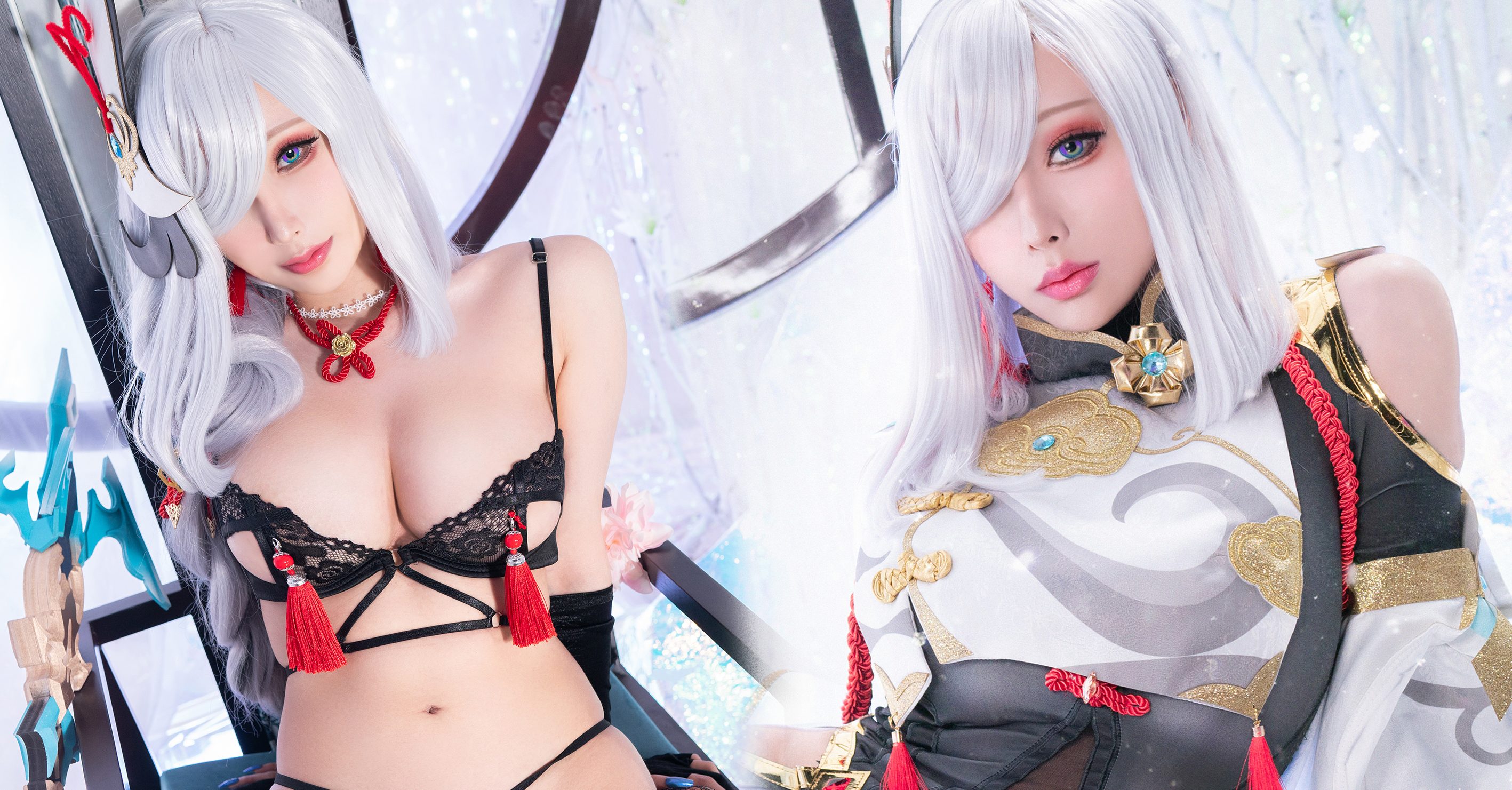hane ame 雨波 shenhe genshin impact ciberhentai.com
